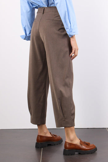 Pantalone Carrot Cuciture Dava Caffe - 6