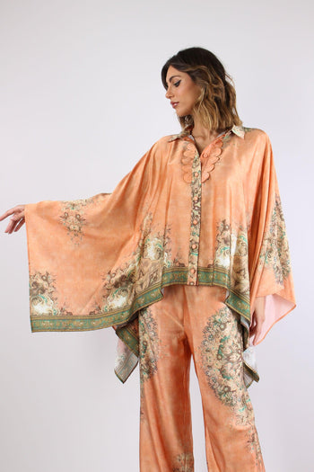 Blusa Fantasia Over Pesca - 7