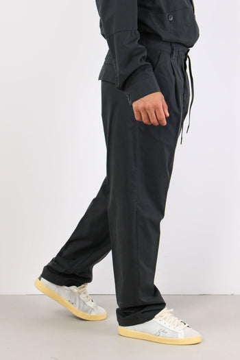 Canoa Pantalone Laccio Nero - 6