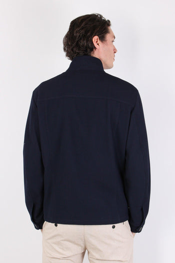 Feel Jacket Punto Milano Blu - 4