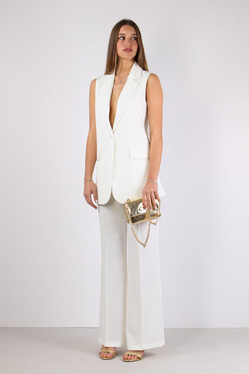 Pantalone Gamba Dritta Bianco - 5