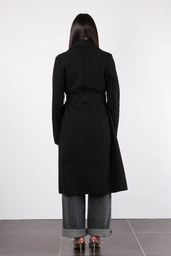 Cappotto Vestaglia Sfoderato Nero - 4