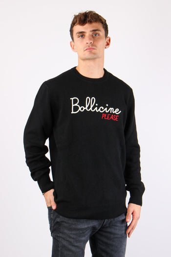 Maglia Girocollo Ricamo Bollicine Please - 4