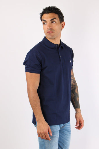 Polo Slim Fit Stretch Refined Navy - 3