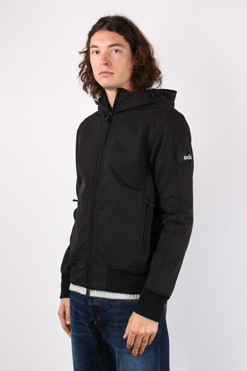 Giubbotto Softshell Zip Noir - 5