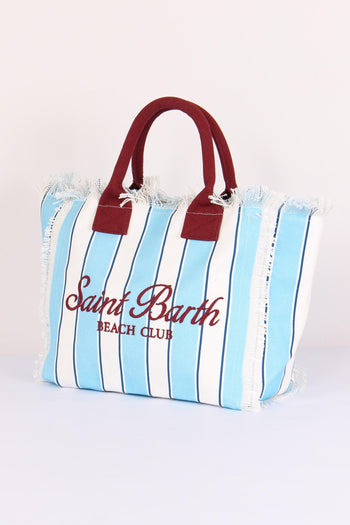 Vanity Canvas Righe Azzurro/rosso - 2