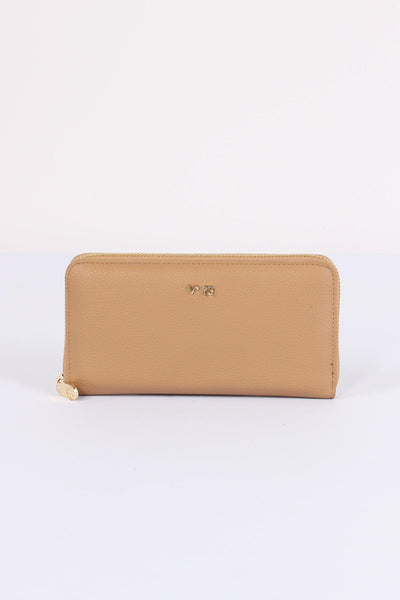 Keira Portafoglio Zip Around Beige
