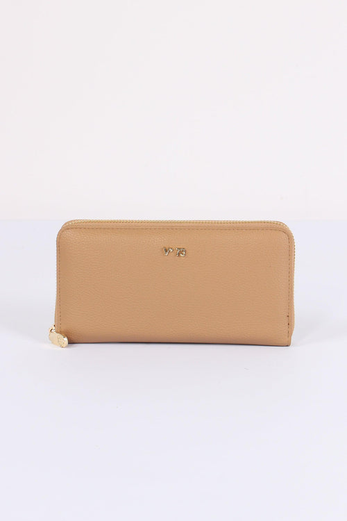 Keira Portafoglio Zip Around Beige