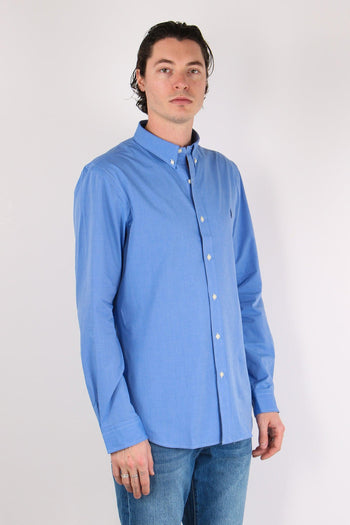 Camicia Popeline Stretch Blue End - 2