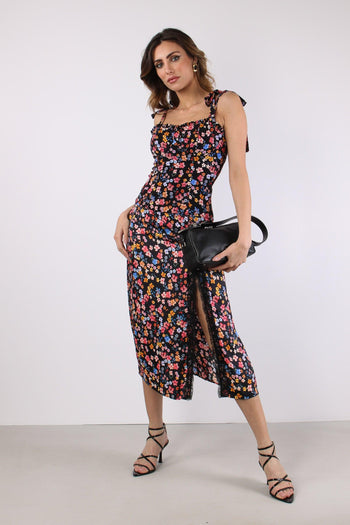 Gonna Spacco Inserto Pizzo Nero - 7