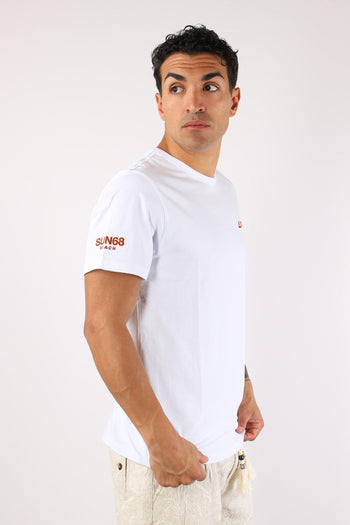 T-shirt Logo Fluo Bianco - 6