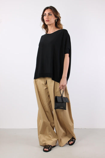 Maglia Cropped M/m Nero - 2