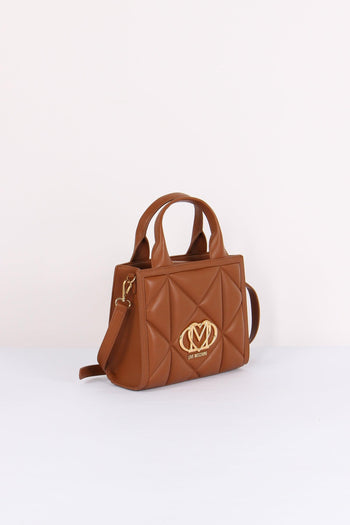 Shopping Piccola Matelasse Cuoio - 6