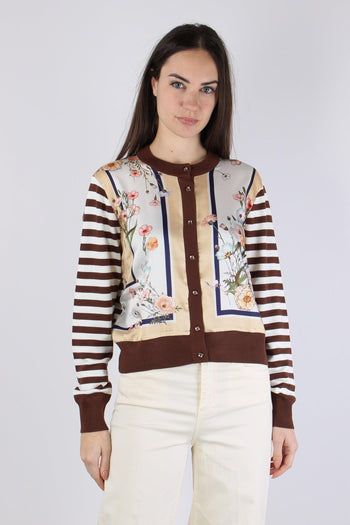 Cardigan Riga Foulard/bisco - 2