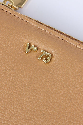 Keira Portafoglio Small Zip Around Beige - 6