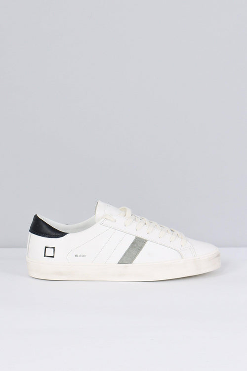 Sneaker Hill Low Calf White/blue