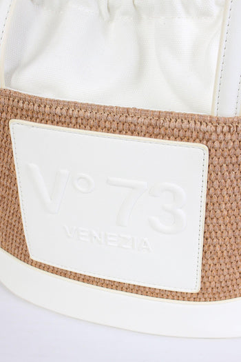 Cat Bauletto Paglia Small Naturale/bianco - 7
