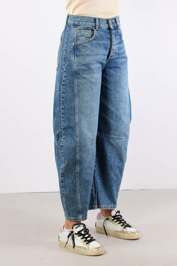 Jeans Frog Vita Bassa Denim Medio - 7