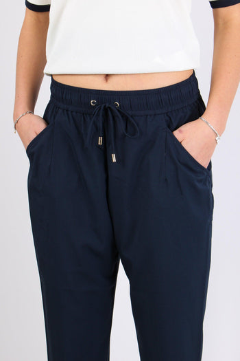 Pantalone Tencelle Coulisse Nuit/noir - 7