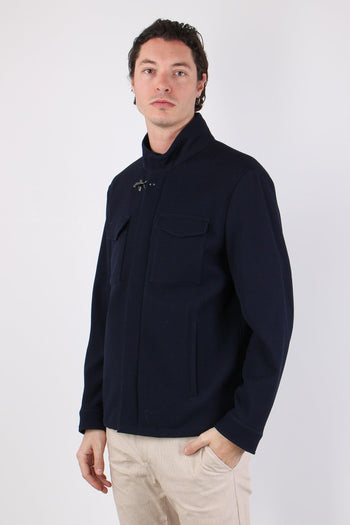 Feel Jacket Punto Milano Blu - 5