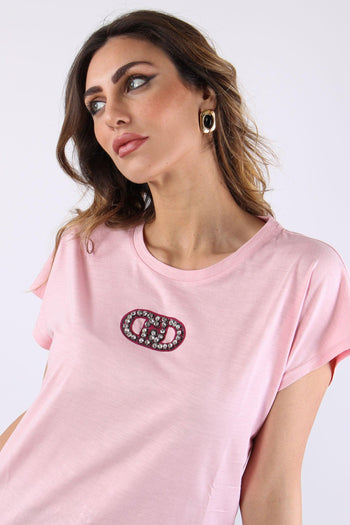 T-shirt Logo Strass Petalo - 8