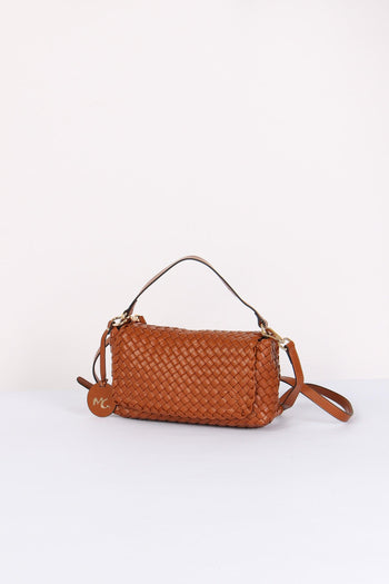 Pochette1 Manico Intreccio Cacao - 2
