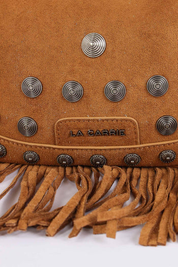 Mezzaluna Suede Frange Cotto - 7