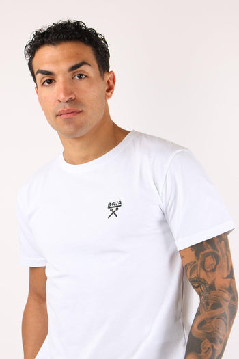 T-shirt Regular Logo Bianco - 6