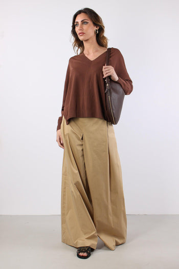 Maglia M/m Scavo V Cacao - 2