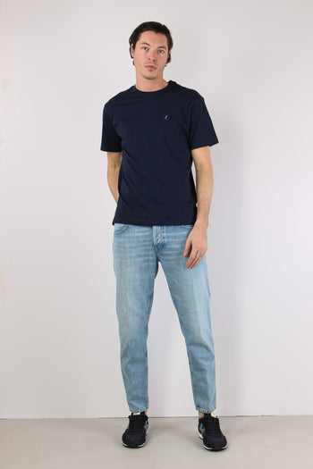Adelmar T-shirt Logo Navy Blue - 5