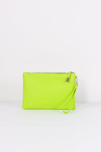 Pochette Saffiano Lime - 3