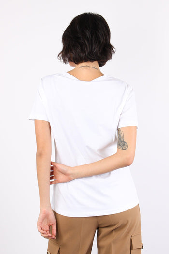 Rossana T-shirt Stampa White - 3