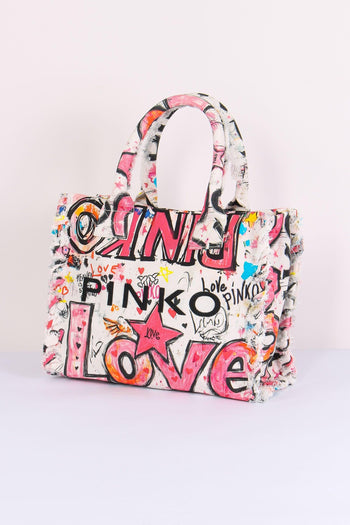 Shopping Beach Canvas Graffiti Multicolor - 2