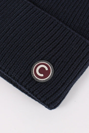 Cuffia Costina Mini Logo Navy - 4