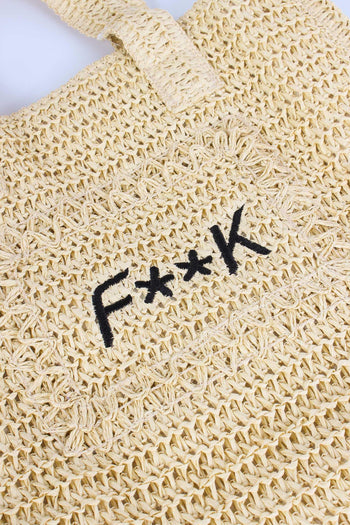 Shopping Rafia Beige - 5