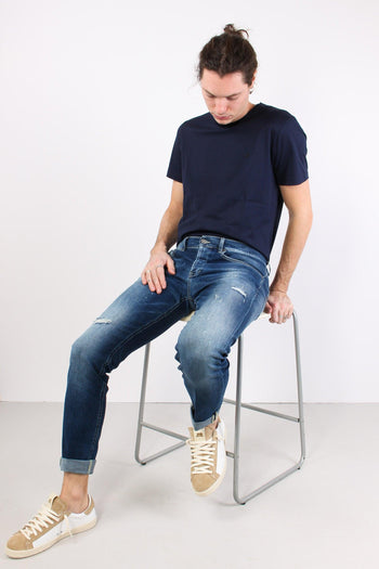 George Denim Rotture Denim Scuro - 6