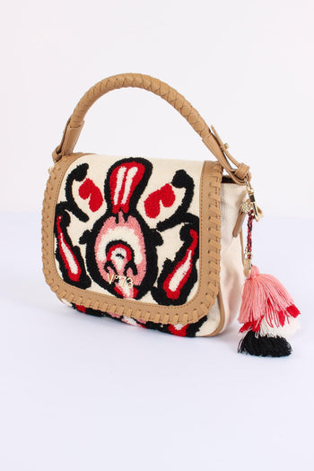 Marilena Tracollina Patta Rica Cuoio/multi Color - 6