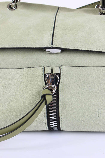 Chloe Mini Cartella Camoscio Z Vert - 7