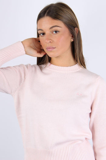 Girocollo Misto Cashmere Rosa - 5