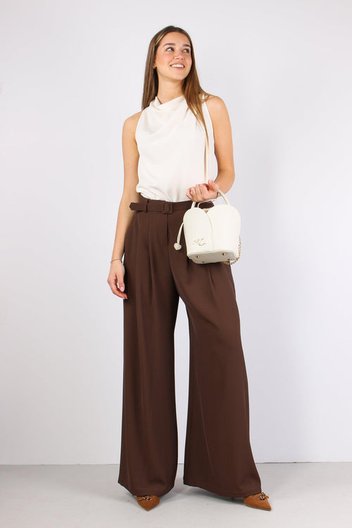 Pantalone Pences Fluido Cintur Moro