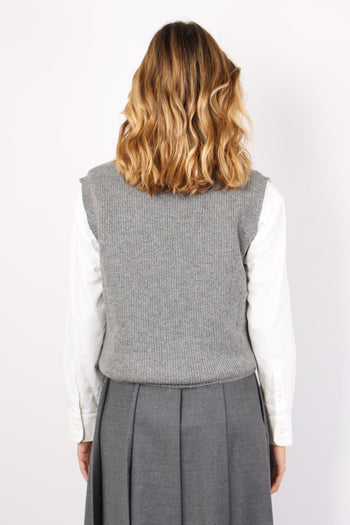 Dolce Gilet Cachemire Grigio - 3