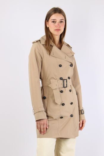 Audrey Trench Doppiopetto Stardust Beige - 6