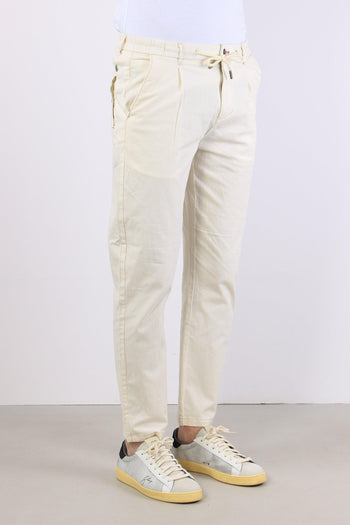 Pantalaccio Misto Lino Latte - 5