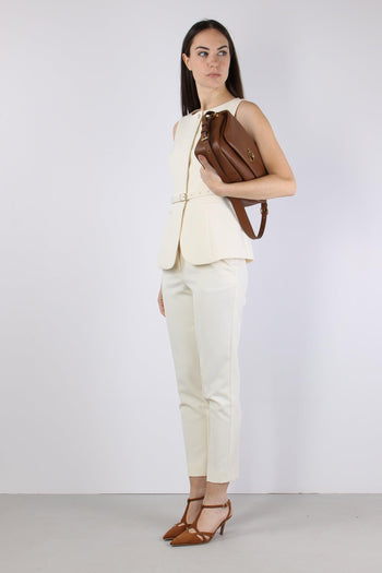 Pantalone Tecnico Dritto Panna - 2
