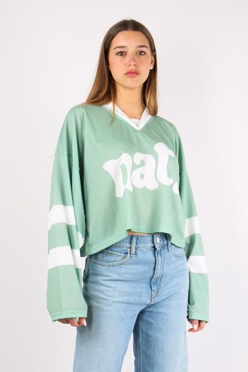 Maglia Hockey Cropped Menta - 7
