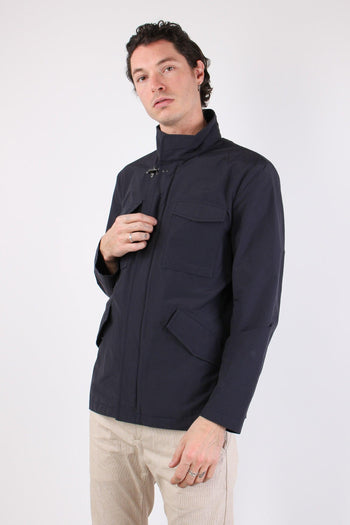 Feel Jacket Nylon Gancio Blu - 3