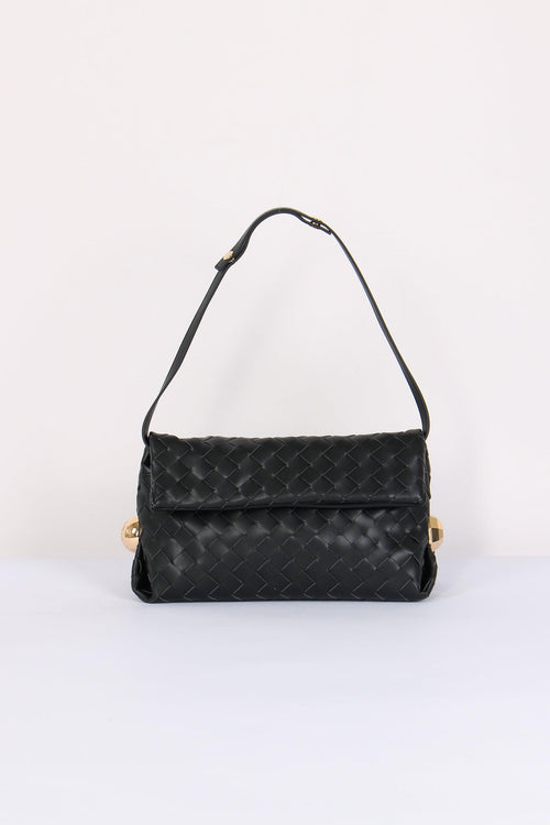Pochette Intreccio Nero