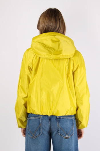 Giubbotto Corto Over Nylon Cedar Yellow - 5