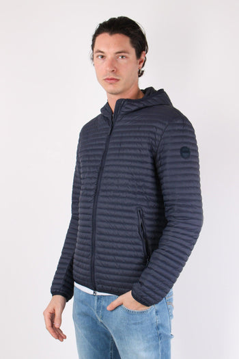 Piumino Cappuccio 100 Grammi Navy - 5