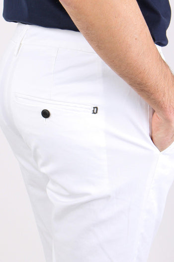 Gaubert Pantalone Gabardina Bianco - 6